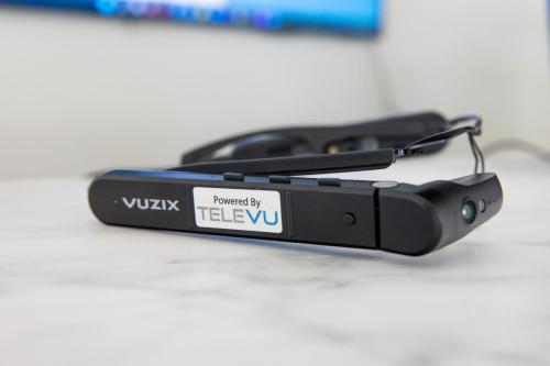 VUZIX Smart Glasses Powered by TeleVu